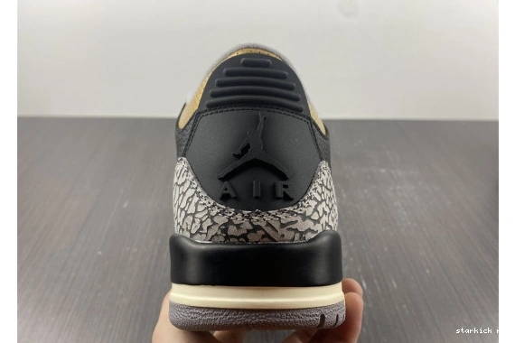 “Black CK9246-067 WMNS 3 Air CK9246-067 Gold” Jordan 0325